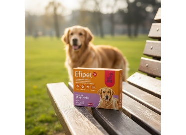 Efipet 3+ Ibasa 6,7ml - Antiparasitário Externo para Cães de 24kg a 40kg hover