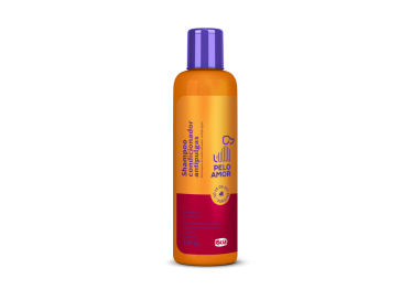 Shampoo e Condicionador Antipulgas para Cães Pelo Amor 200ml