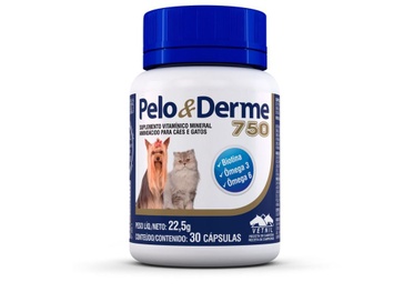 Pelo & Derme 750mg  30cp