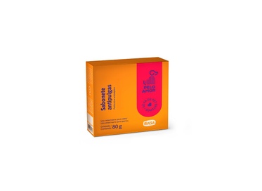 Sabonete Antipulgas para Cães Pelo Amor 80g