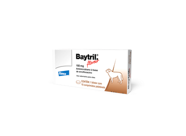 BAYTRIL FLAVOUR 150MG 57X10CP CAES ELANCO PET