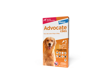ADVOCATE CAES 12X3X2,5ML (10 A 25KG) ELANCO PET