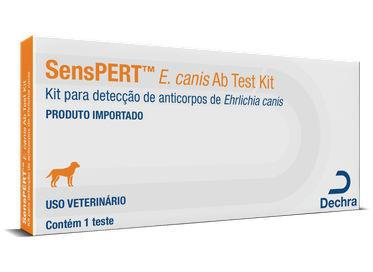 TESTE SENSPERT ERLIQUIOSE 24X DECHRA PET