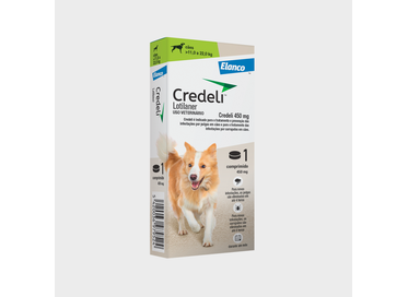 CREDELI 450MG 48X1CP CAES 11 A 22KG ELANCO PET