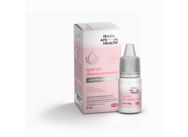 Spot On Pipeta Ibasa 2ml - Dermocalmante para Cães e Gatos com Fitoesfingosina