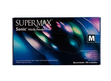 Luva Nitrilo Procedimento Sonic  M  100un
