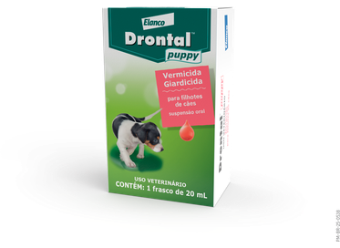 DRONTAL PUPPY 36X20ML P/ CAES FILHOTES ELANCO PET