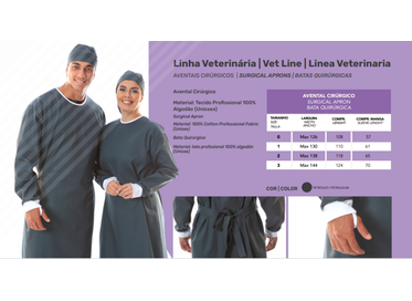 Avental Cirurgico 0 Petroleo  1un