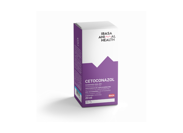 Cetoconazol 20% Ibasa 20ml - Suspenção Oral Antifúngico para Cães e Gatos