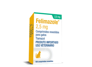 FELIMAZOLE 2,5MG 100CP DECHRA PET
