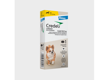 CREDELI 56,25MG 48X1CP CAES 1,3 A 2,5KG ELANCO PET