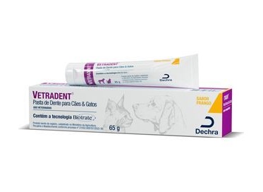 VETRADENT PASTA 65 G FRANGO DECHRA PET