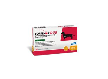 FORTEKOR DUO 1,25+2,5MG 12X30CP (CAES) ELANCO PET