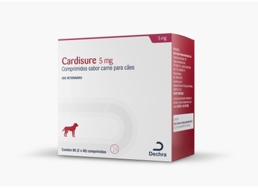 CARDISURE 5 MG 80CP DECHRA PET