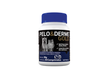 Pelo & Derme Gold30g30cp