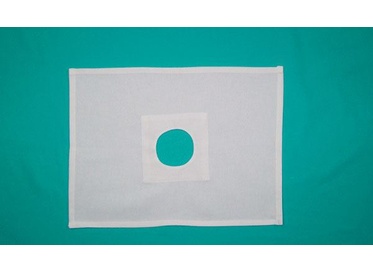 Campo Cirurgico Fenestrado Verde 50x65  1un