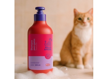 Shampoo para Gatos Pelo Amor 500ml hover