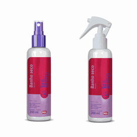 Banho a Seco Higienizador e Neutralizador de Odores para Cães e Gatos Pelo Amor 200ml hover