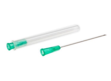 Agulha Desc 25x0,80 mm - Verde  100unid