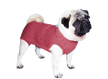 Roupa Fit Racas Duo Dry Pug  Rosa  P  1un