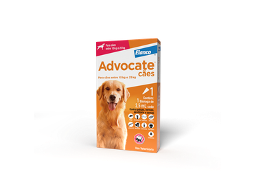 ADVOCATE CAES 48X2,5ML (10 A 25KG) ELANCO PET