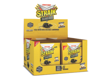 Straik Isca Mata-ratos 1Kg  25gr