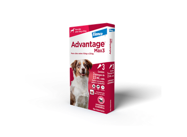 ADVANTAGE MAX3 12X3X2,5ML (CAES) ELANCO PET