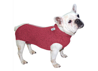 Roupa Fit Racas Duo Dry Buldogue Frances Rosa PP  1un