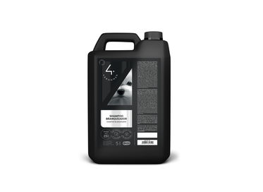 Shampoo Branqueador Concentrado para Cães e Gatos 4Groomer 5l