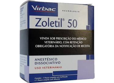Zoletil  50 Injetável  5mL