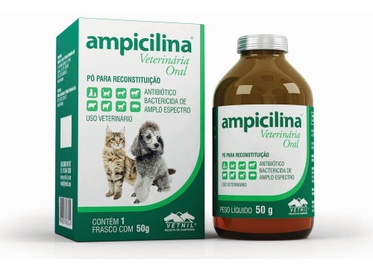 Ampicilina Oral Pó  50g