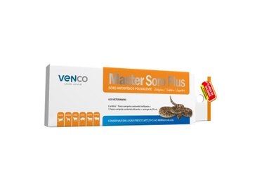 Master Soro Plus Antiofídico  20mL