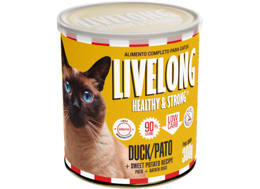 Alimento Completo Gatos Pato - Lata  300g