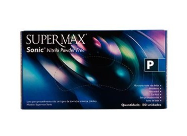 Luva Nitrilo Procedimento Sonic  P  100un