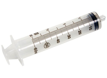Seringa Descartável 60 mL Bico Central L.Lock