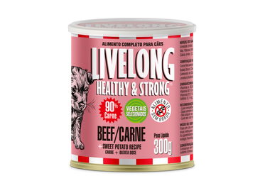 Alimento Completo para Caes Carne - Lata  300g