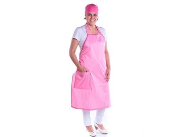 Avental Banho e Tosa Tamanho Unico Rosa  1un