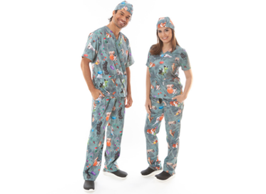 Scrub Calca Unissex Tie-Dey GG  1un