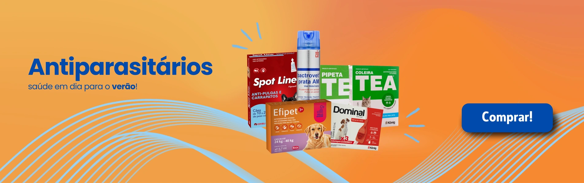 Verão - Antiparasitários