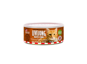 Alimento Completo para Gatos Delicias de Aves-Lata  150g