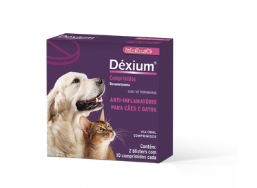 Déxium para Cães e Gatos  20cp