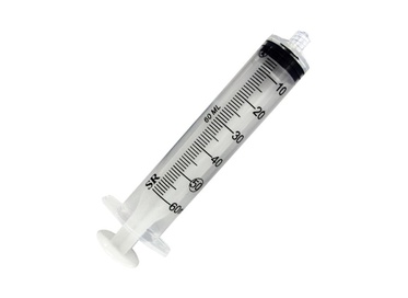 Seringa Descartável Sem Agulha Com Rosca  60mL