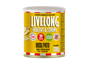 Alimento Completo para Caes Pato - Lata  300g
