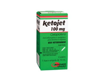 Ketojet Injetável 100 mg  50mL
