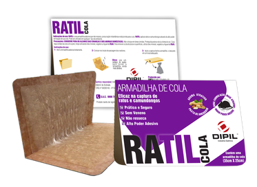 Raticida Cola Cartão  1un