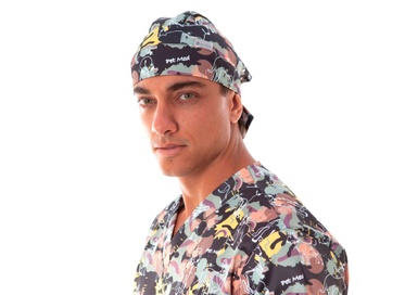 Touca Cirurgica Tie-Dye Tam Unico  1un