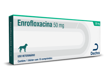ENROFLOXACINA 50MG 24X10CP DECHRA PET