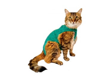 Roupa Gato Duo Dry Verde  Mini  1un