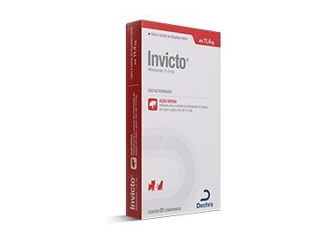 INVICTO 11,4 MG 24X1CP DECHRA PET