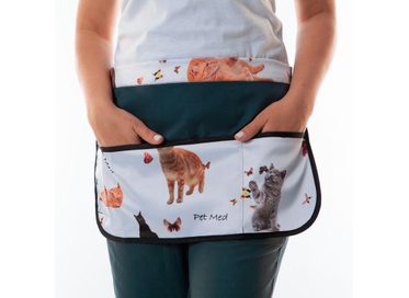 Avental Pratico Gato Gelo Tamanho Unico  1un